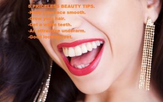 5 PRICELESS BEAUTY TIPS