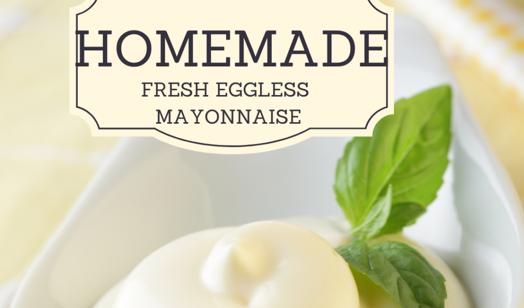 How to Make a Tasty, Eggless Mayonnaise.