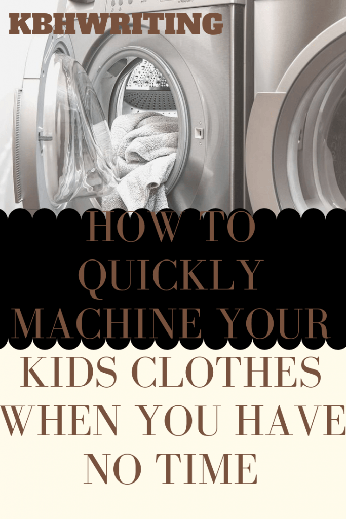 how to make your washing machine wash soiled clothes faster.