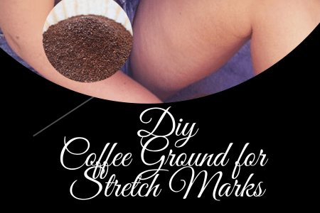 Easy DIY coffee scrub for fading stretch mark
