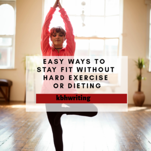 how to lose weight without exercise or diet