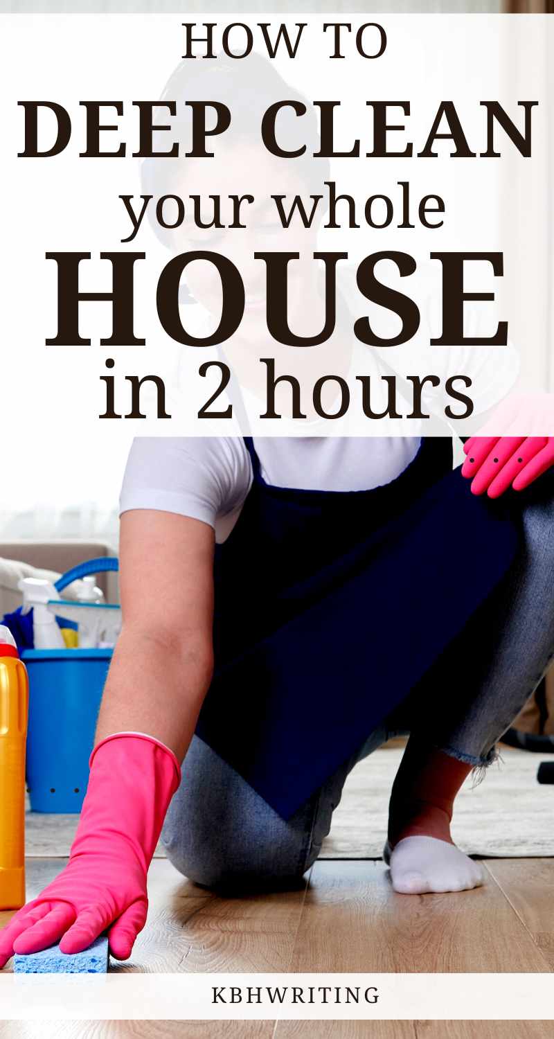 How to Clean Your House In Just One Hour