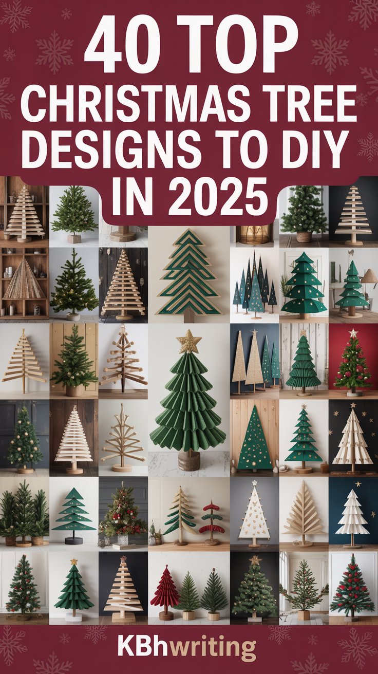 40 Top Christmas Tree Designs to DIY In 2025