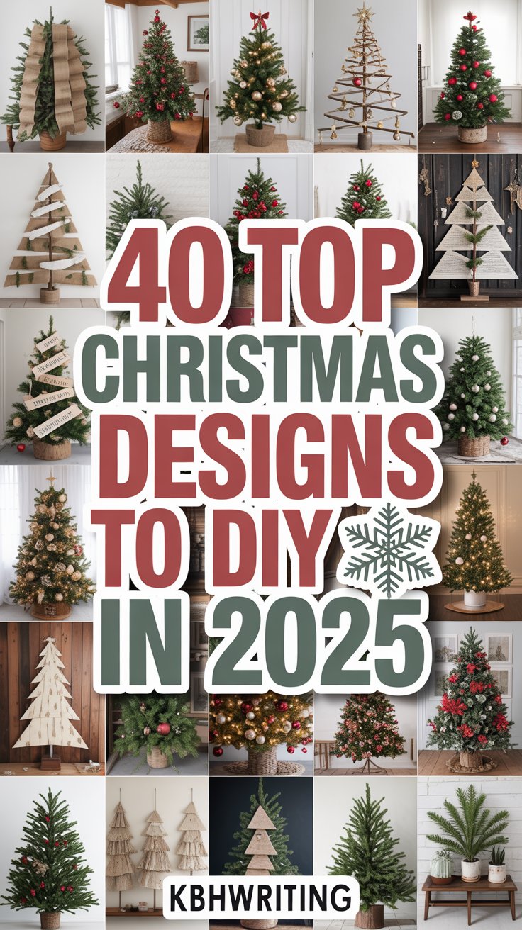40 Top Christmas Tree Designs to DIY In 2025