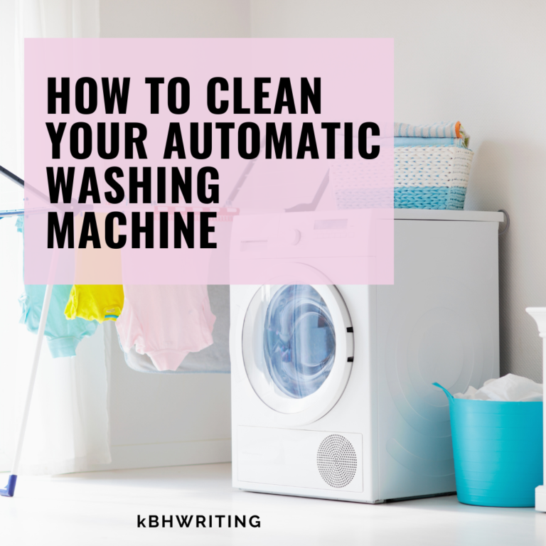 How to Clean Your Automatic Washing Machine