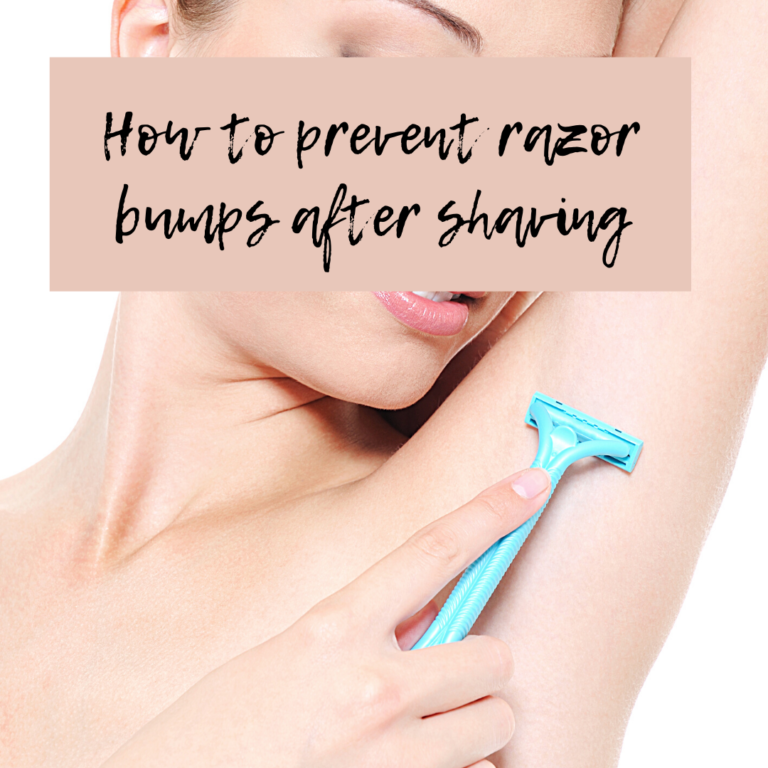 How to prevent razor bumps after shaving