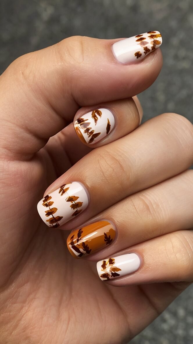 30 Really Cute Thanksgiving Nail Ideas You Should Try Right Now!