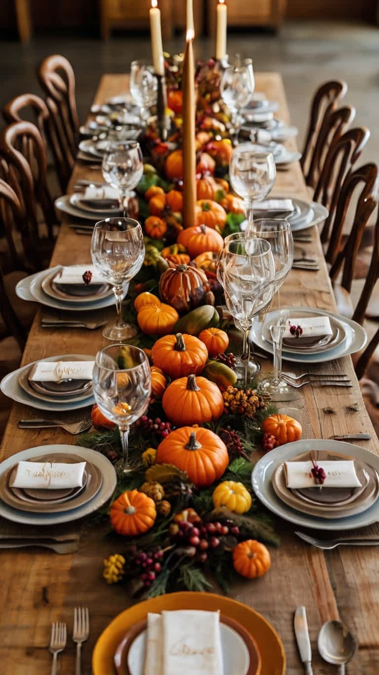 15 Cute Thanksgiving Table Decoration Ideas