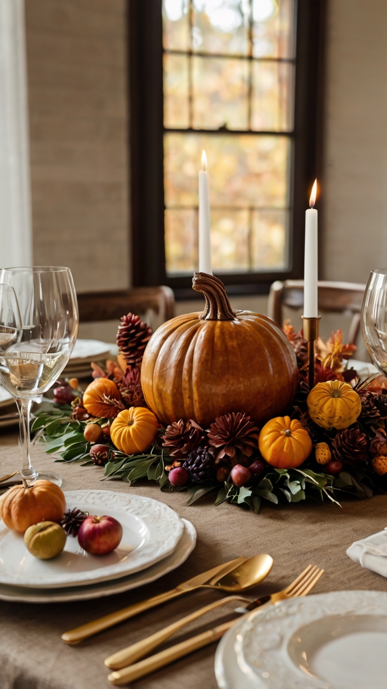 15 Cute Thanksgiving Table Decoration Ideas