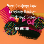 How to clean hair brushes Really quick and Easy