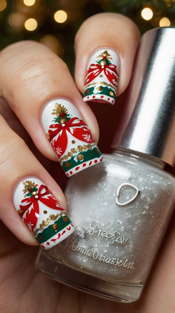 30 Gorgeous Christmas Nails Acrylic