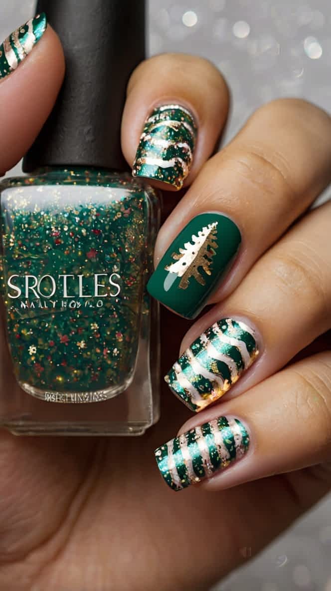 30 Gorgeous Christmas Nails Acrylic