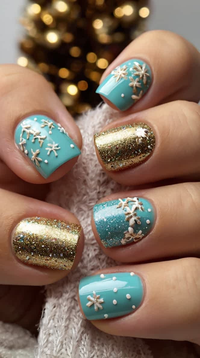 30 Gorgeous Christmas Nails Acrylic