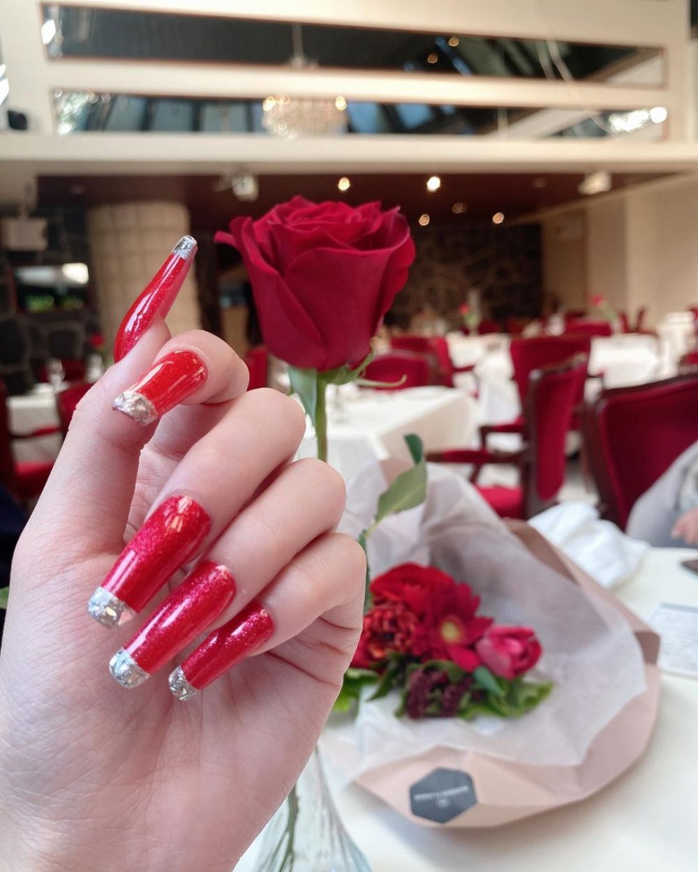 10 Most Gorgeous valentines day nails For 2023
