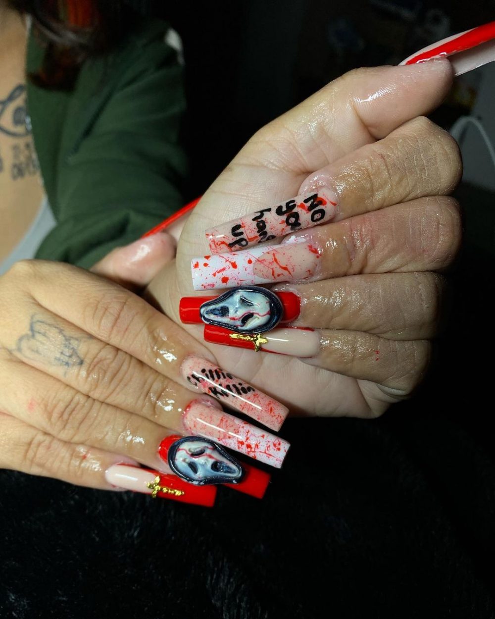 30 Spooky & Scary Halloween Nails Design Ideas For 2022