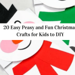 20 Easy Peasy and Fun Christmas Crafts for Kids to DIY