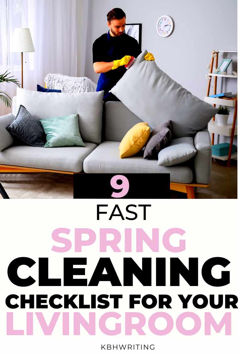 9 Spring Cleaning Checklist For Your Living Room