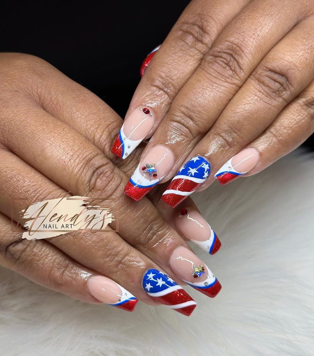 Easy 4th of July Nails Ideas