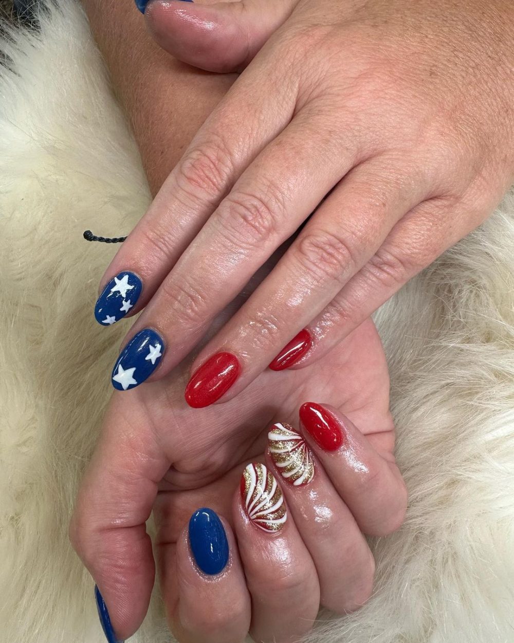 Easy 4th of July Nails Ideas