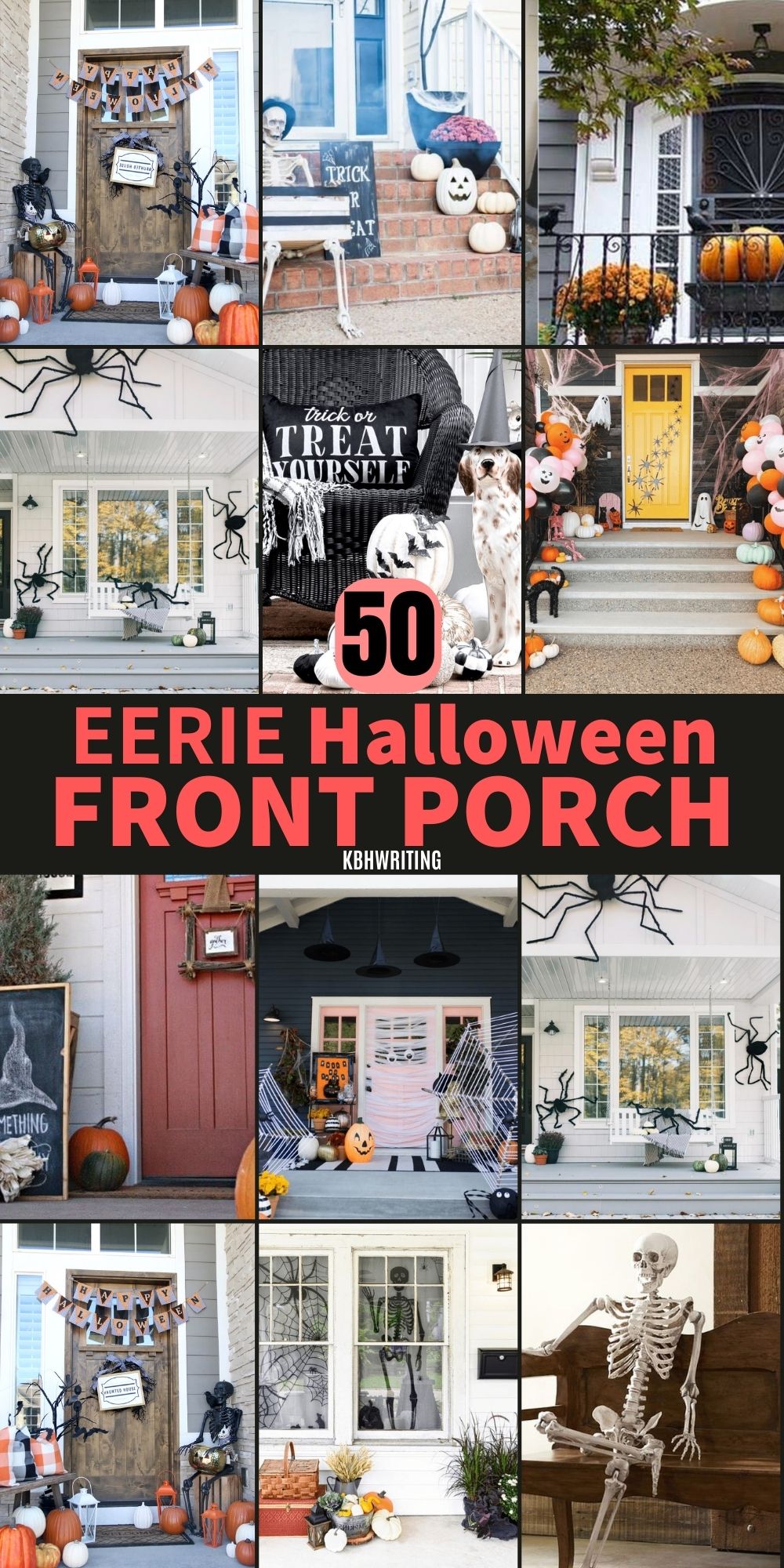 50 Spooky Halloween Front Porch Ideas