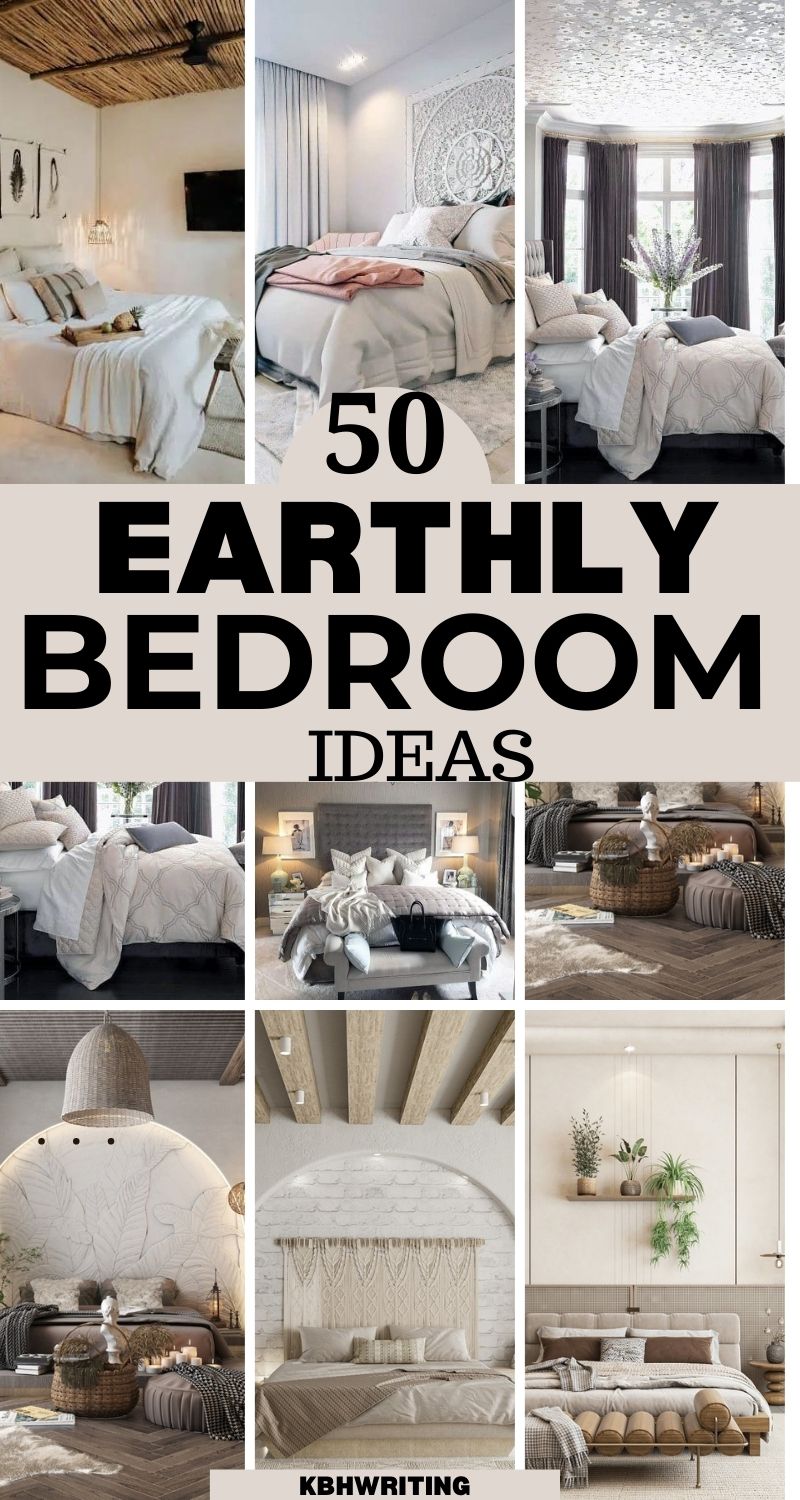 Cozy & Earthy Bedroom Ideas