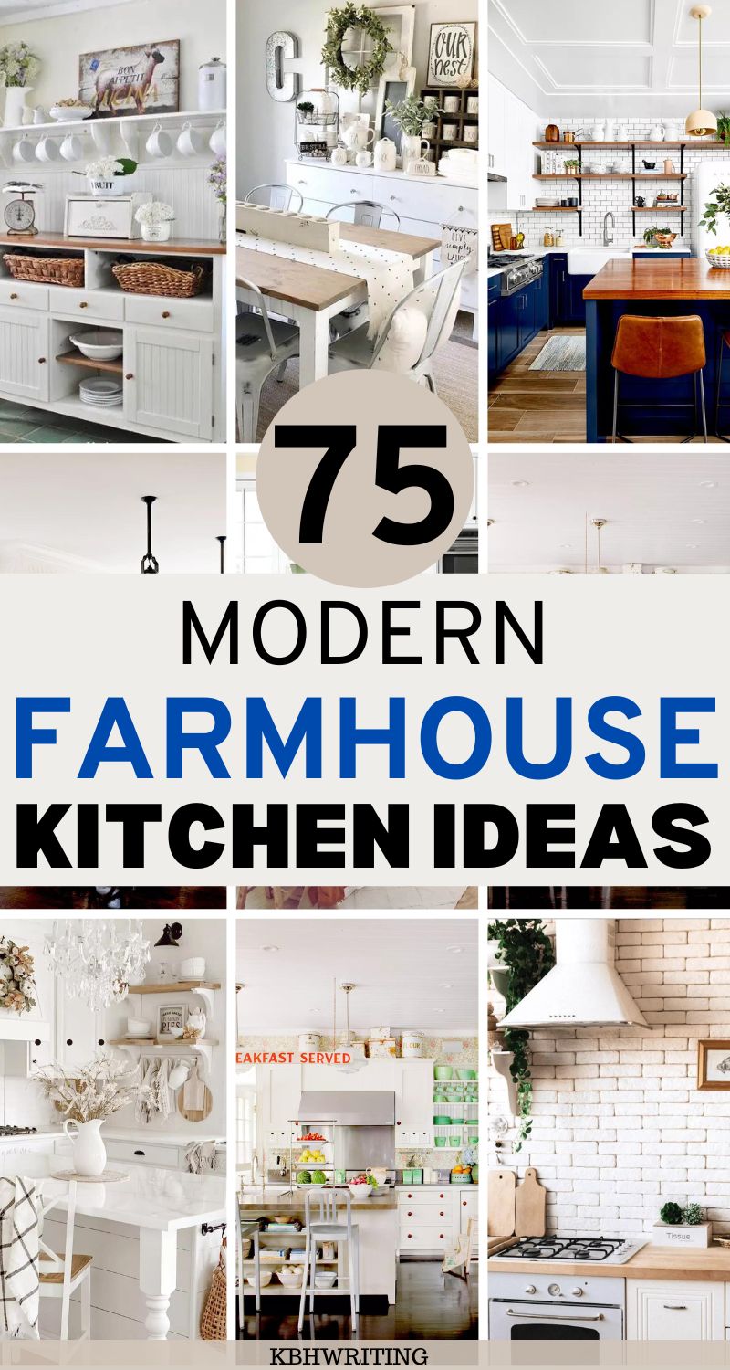 Modern Farmhouse Kitchen Decor Ideas