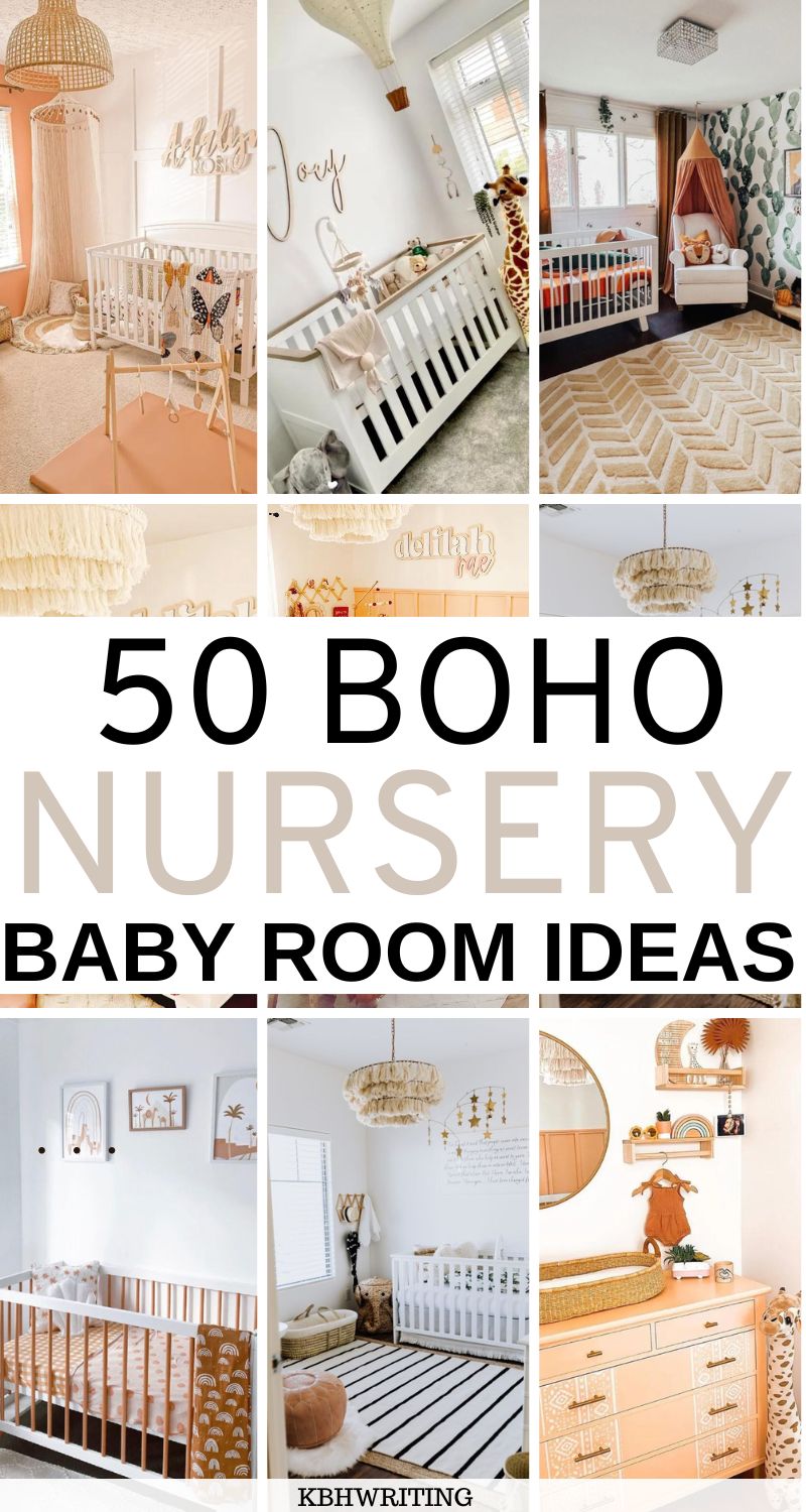 Boho Nursery Decor Ideas 