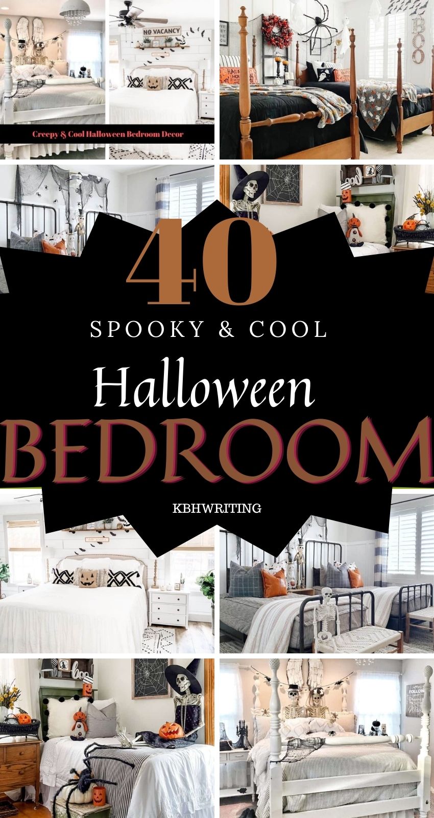 Creepy & Cool Halloween Bedroom Decor