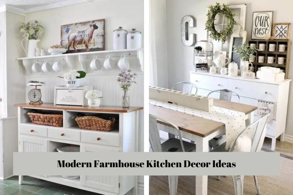 Modern Farmhouse Kitchen Decor Ideas