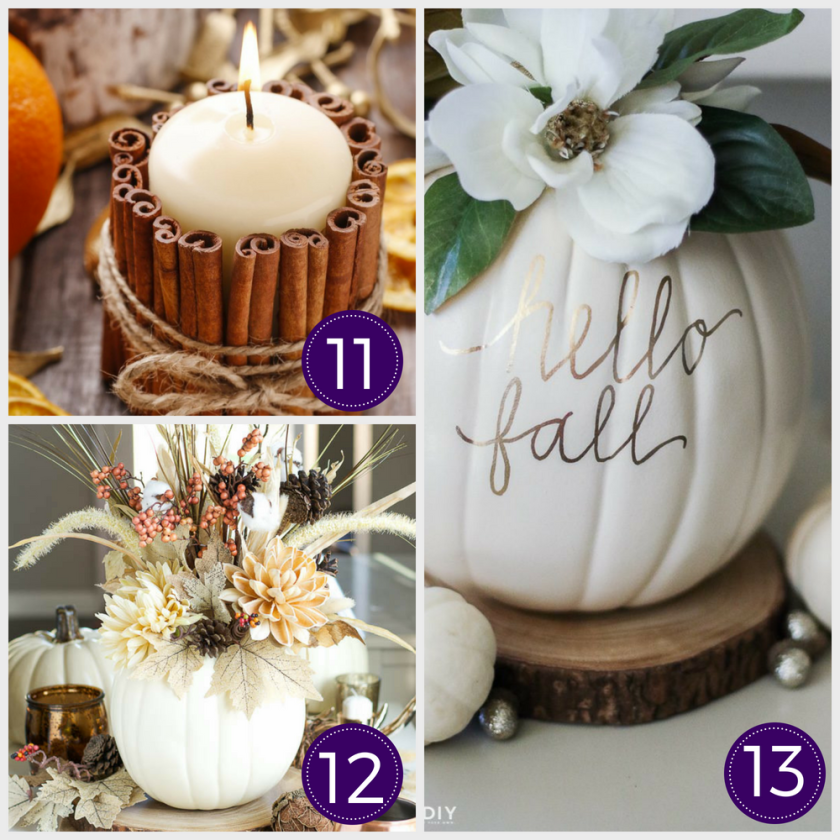 Looking to decorate your home for fall on a budget? Here are 30+ DIY fall decor ideas that you can put together with basic items from the dollar store. #falldecor #dollarstorefalldecor #diyfalldecor #cheapfalldecor #falldecorideas #falldecortips #autumndecor #cheapautumndeocor #fallporchideas #fallwreathideas #diyfallwreaths #diyautumnwreaths