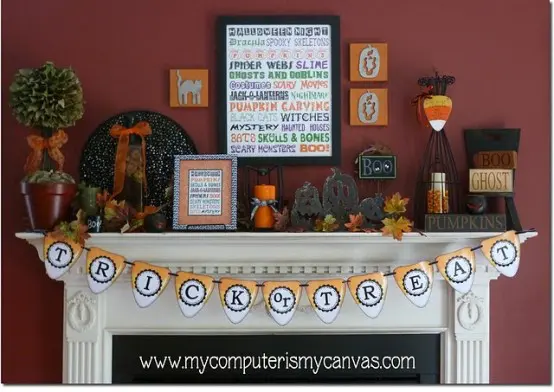100+ Halloween Fireplace Decorations Ideas For a Crazy Hallow Day