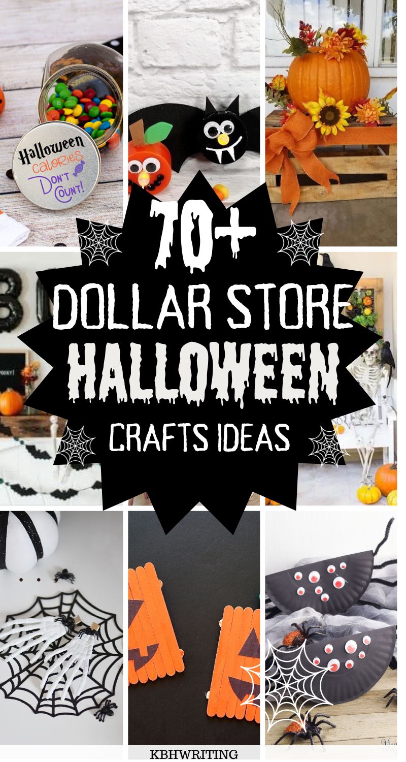 Best Dollar Store Halloween Crafts Ideas