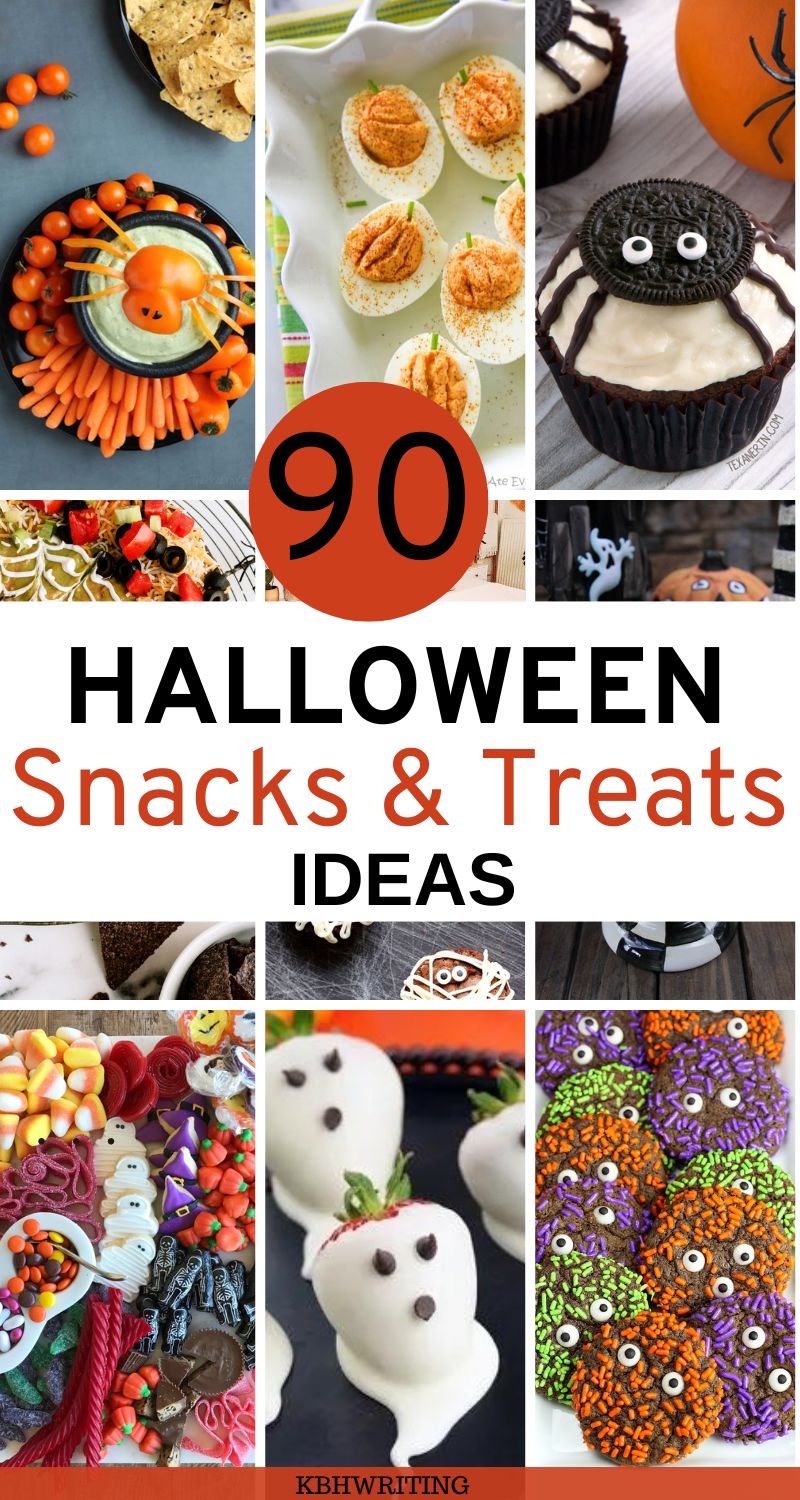 90 Best Halloween Snacks & Treats Ideas
