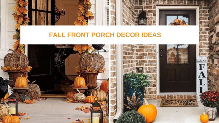 Fall Front Porch Decor Ideas