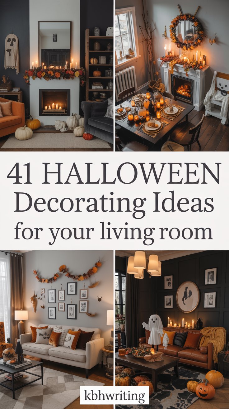 40 Halloween Decorating Ideas For Your Living Room