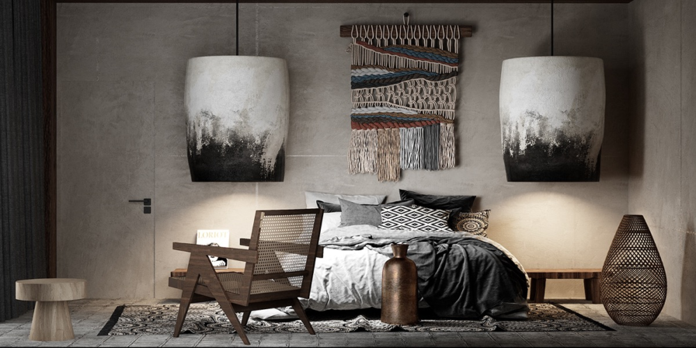 20 Dark & Rusty Boho Bedroom Decor Ideas