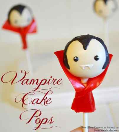 Vampire Cake Pops