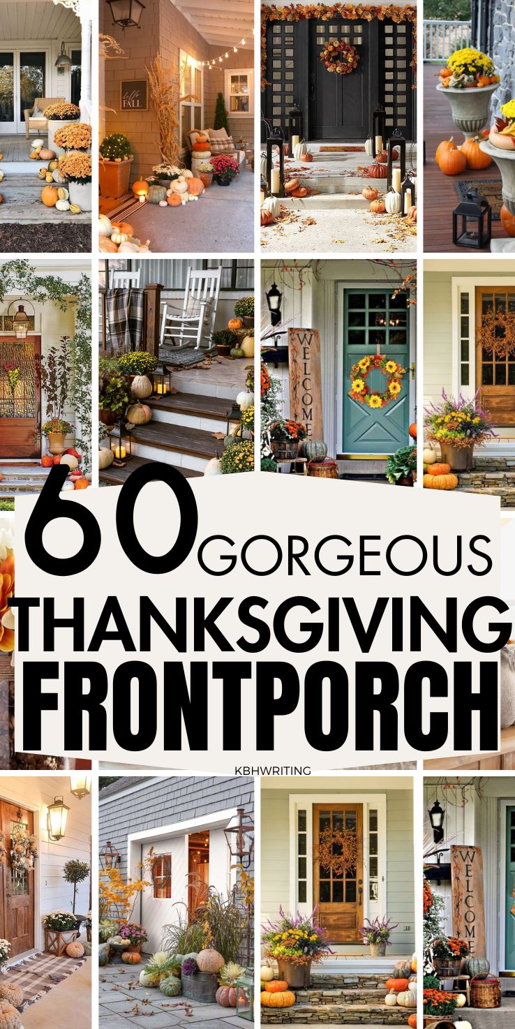 Thanksgiving Front Porch