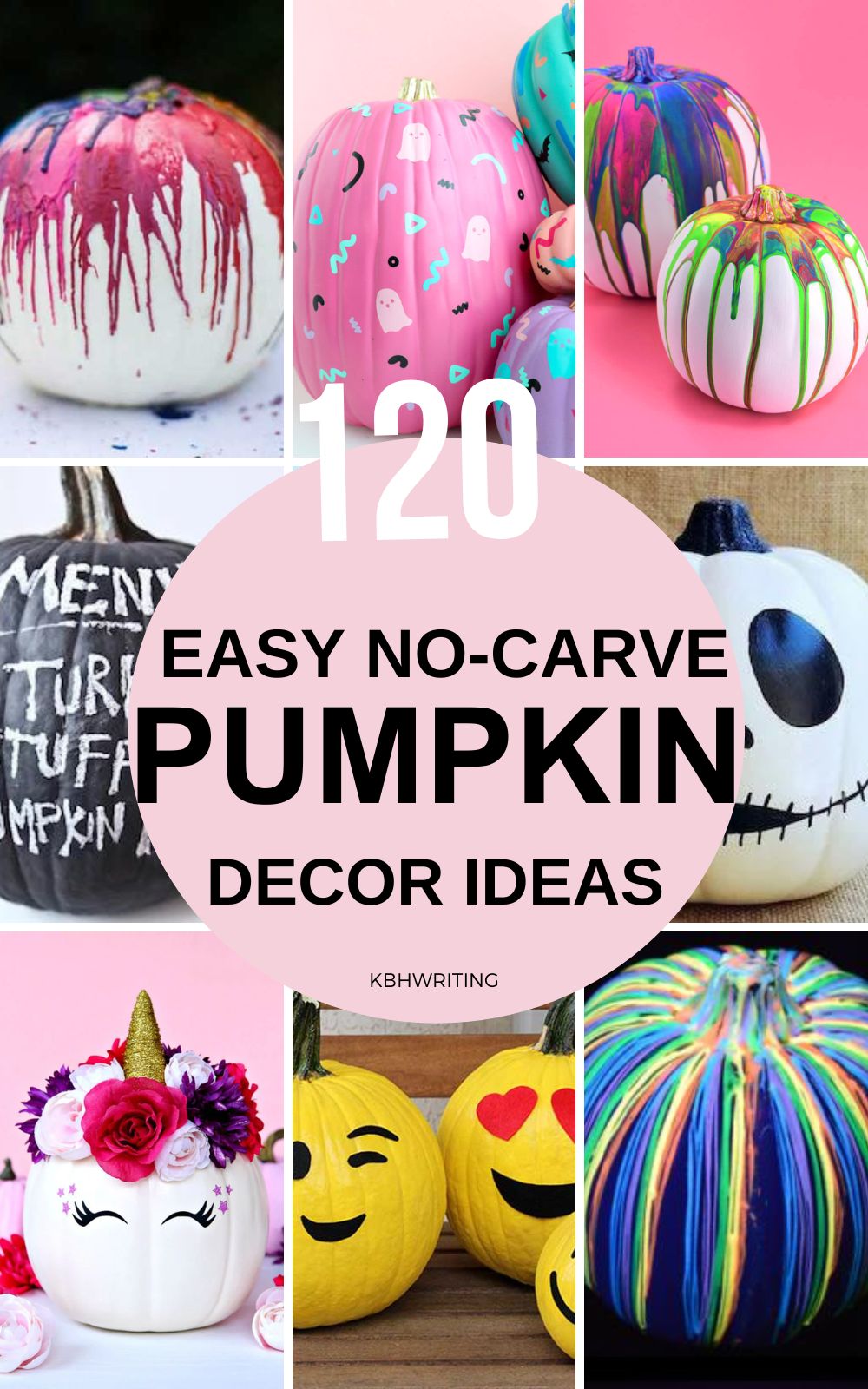 Easy No-Carve Pumpkin Decor