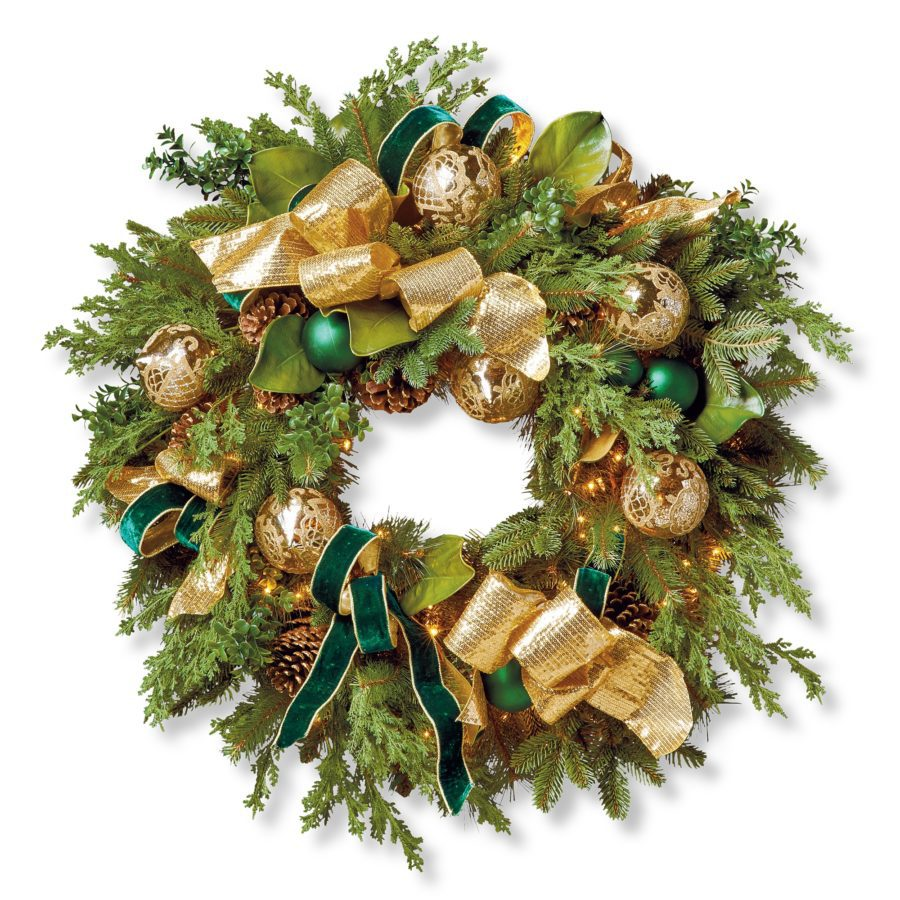 25 Cute Green & Gold Christmas Decor Ideas