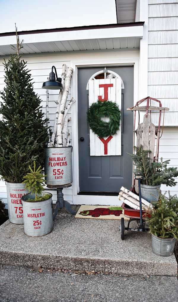 150 Best Christmas Front Porch Decor Ideas