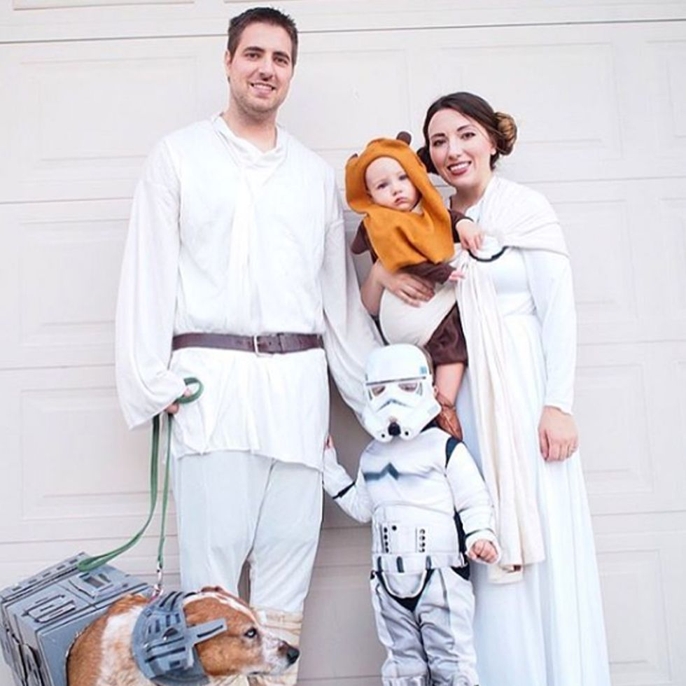 Spooky Halloween Costumes for a Family of 4
