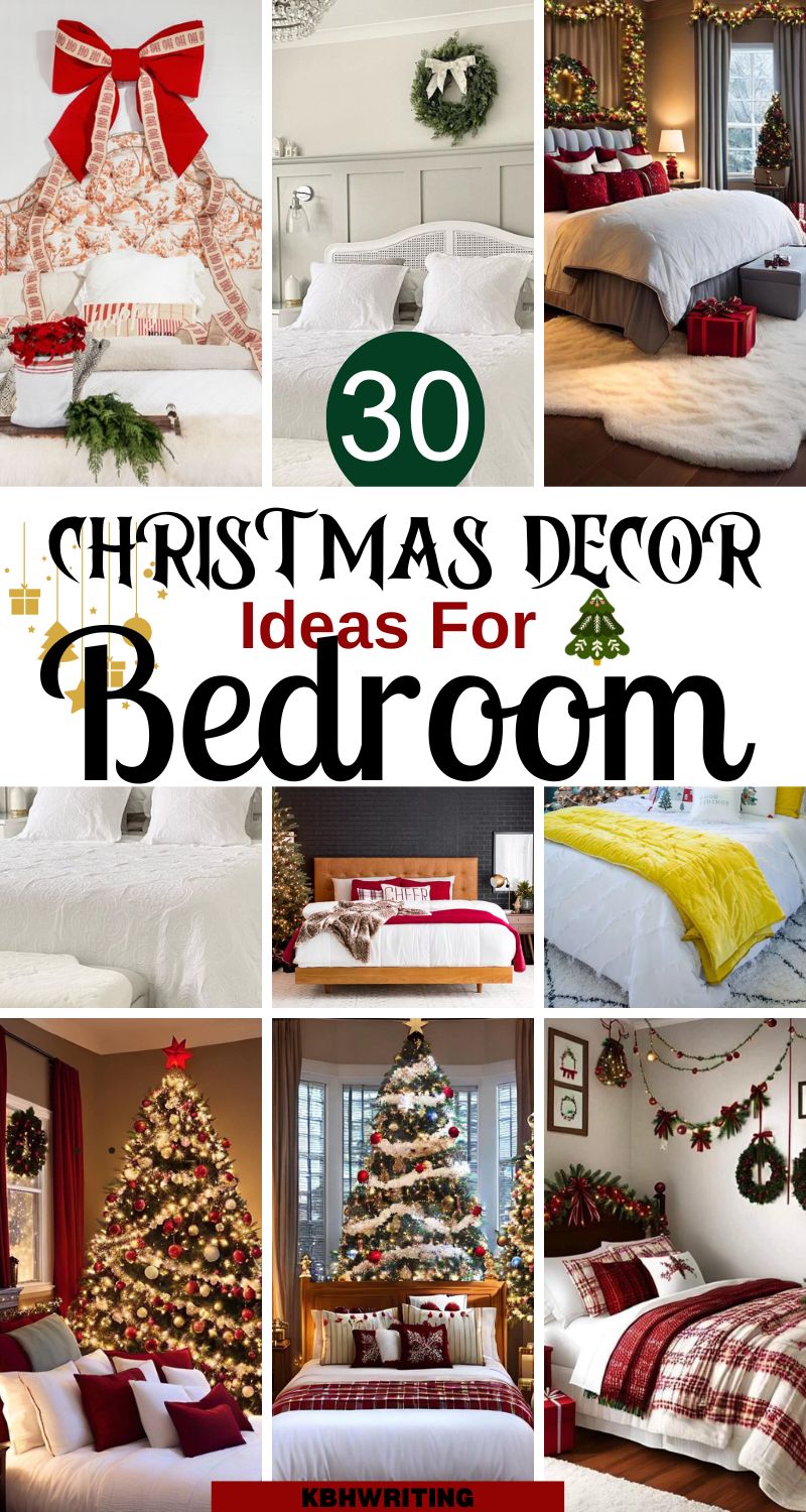 Christmas Decor Ideas For Bedroom