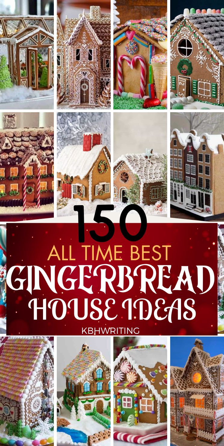 150 Best Gingerbread House Ideas