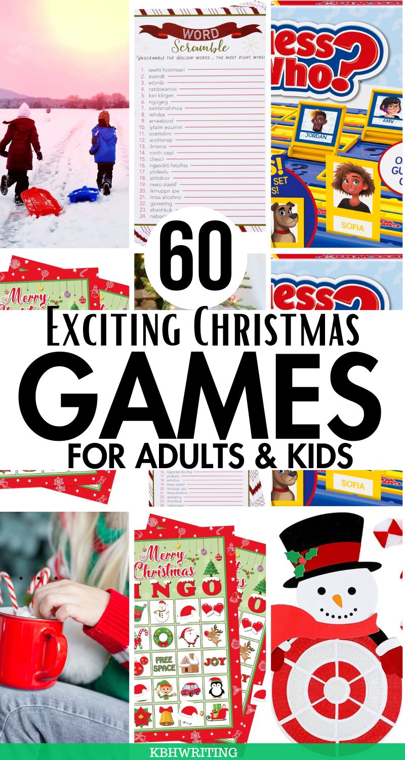 Christmas Games for Adults & Kids