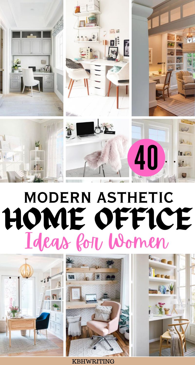 Feminine Small Home Office Ideas