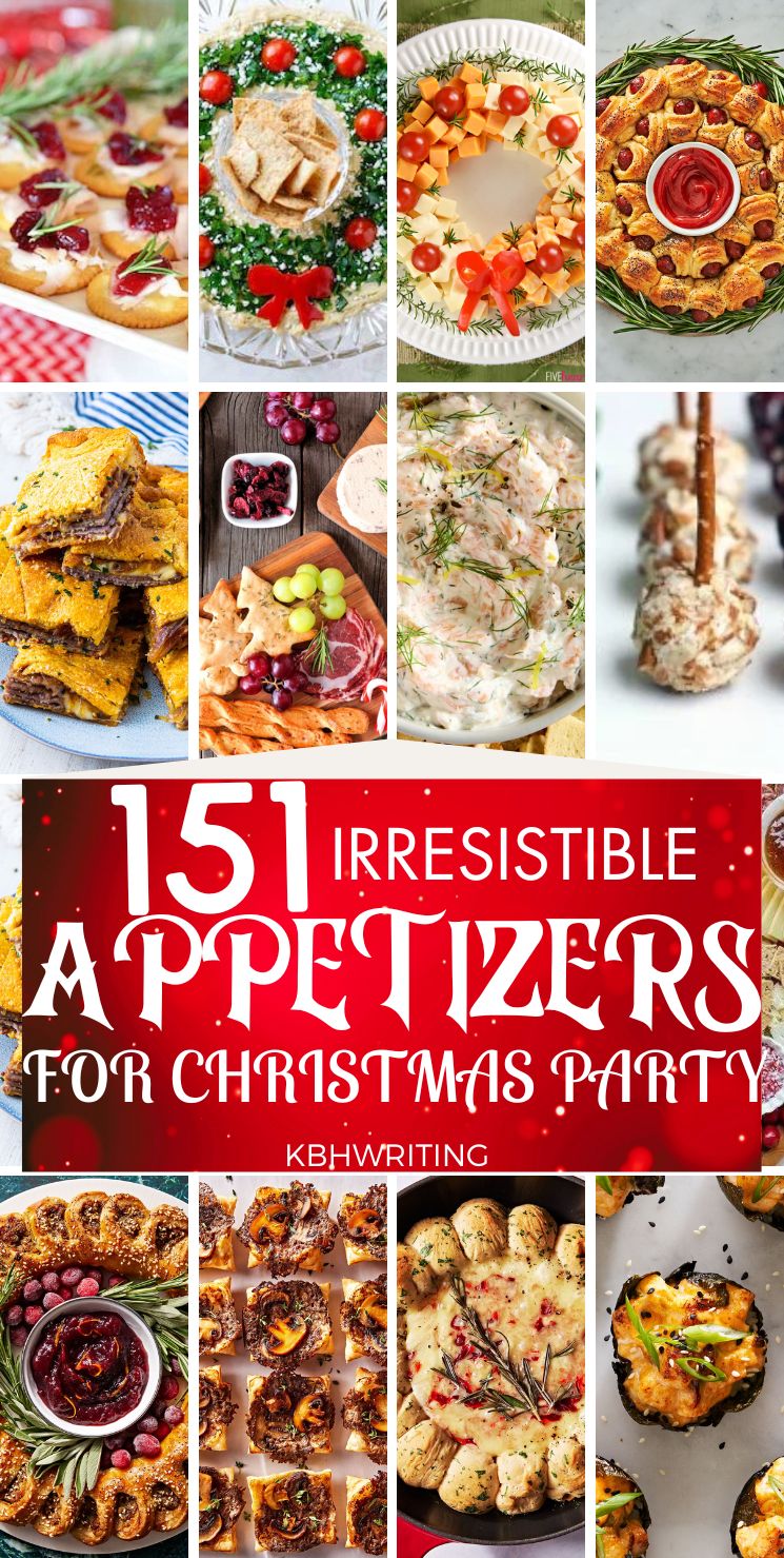 Irresistible Christmas Appetizers for Party