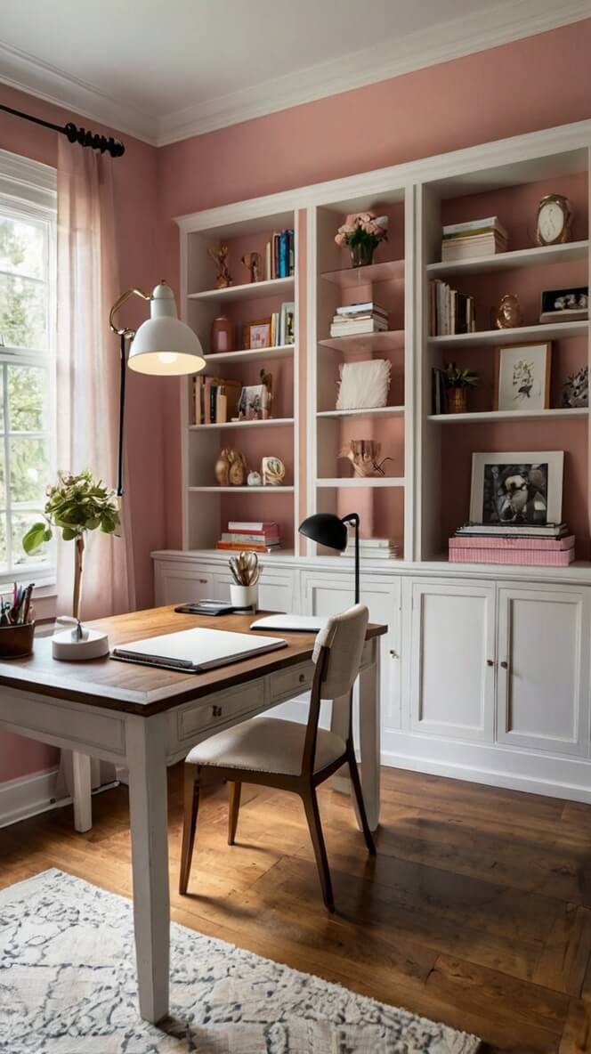 40 Feminine Small Home Office Ideas For Women