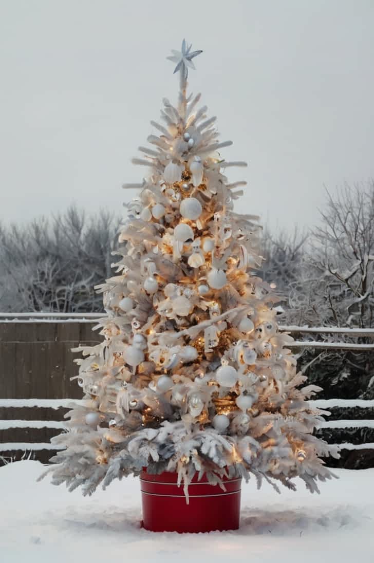 30 Cutest White Christmas Tree Ideas