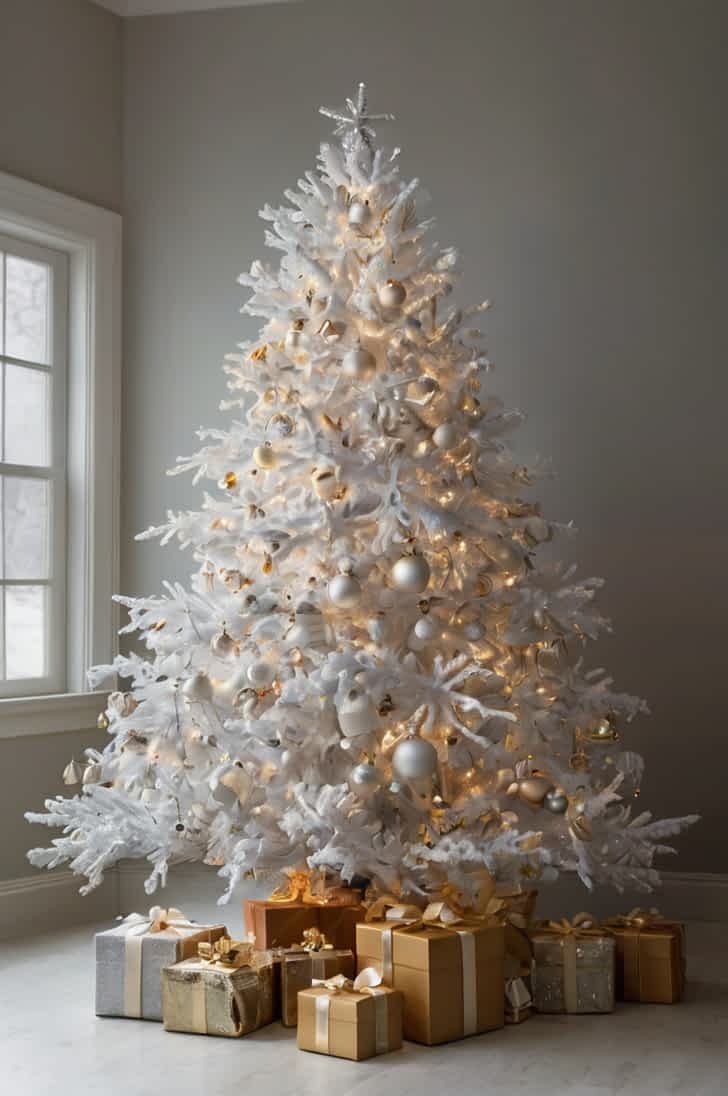 30 Cutest White Christmas Tree Ideas